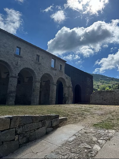 Vue du couvent de Sainte-Lucie-de-Tallano